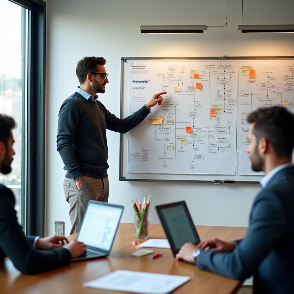 Supply chain mapping session